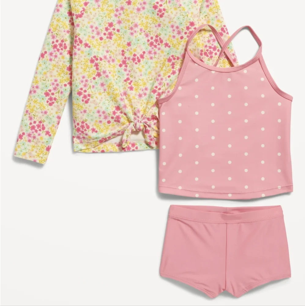 NWT Old Navy 3-Piece Swim Set